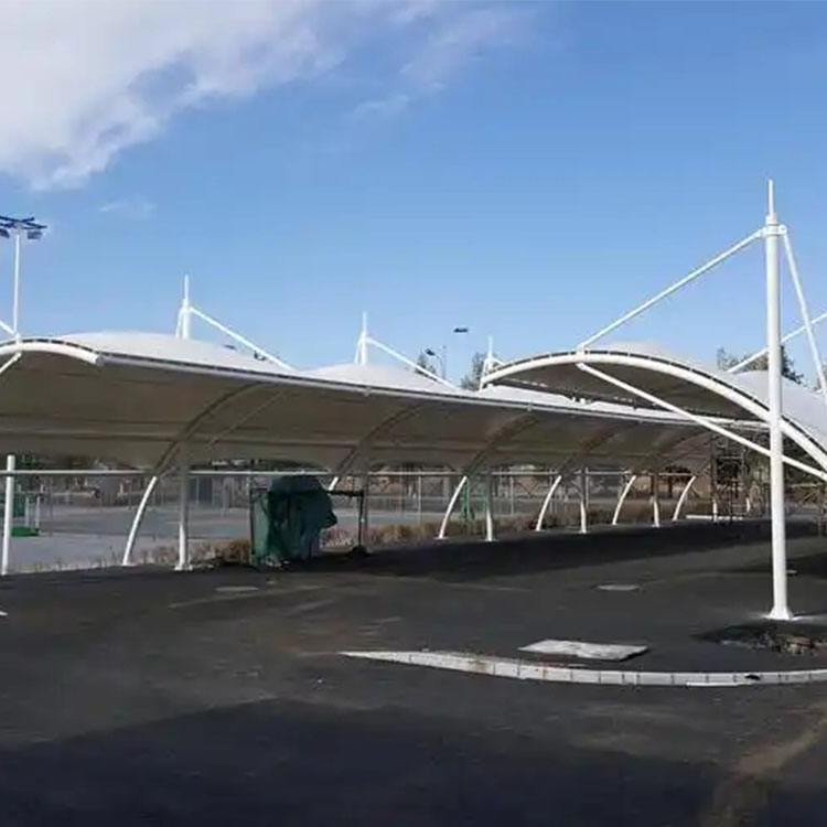 都安膜结构电动车棚