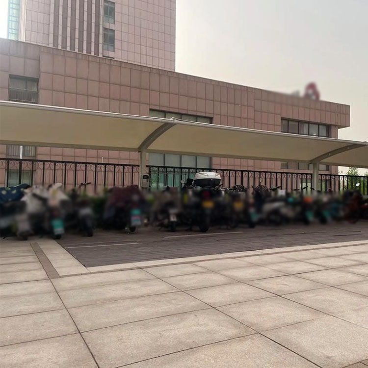 都安膜结构电动车棚