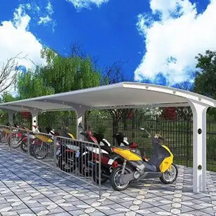 都安膜结构电动车棚